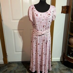 Floral Pink Dress